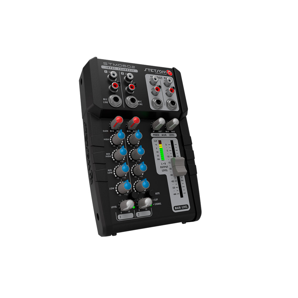 Mesa De Som Automotivo Stetsom 12v 2 Canais Stereo Stm0602 Mesa De Som Automotivo Stetsom 12v 2 Canais Stereo Stm0602